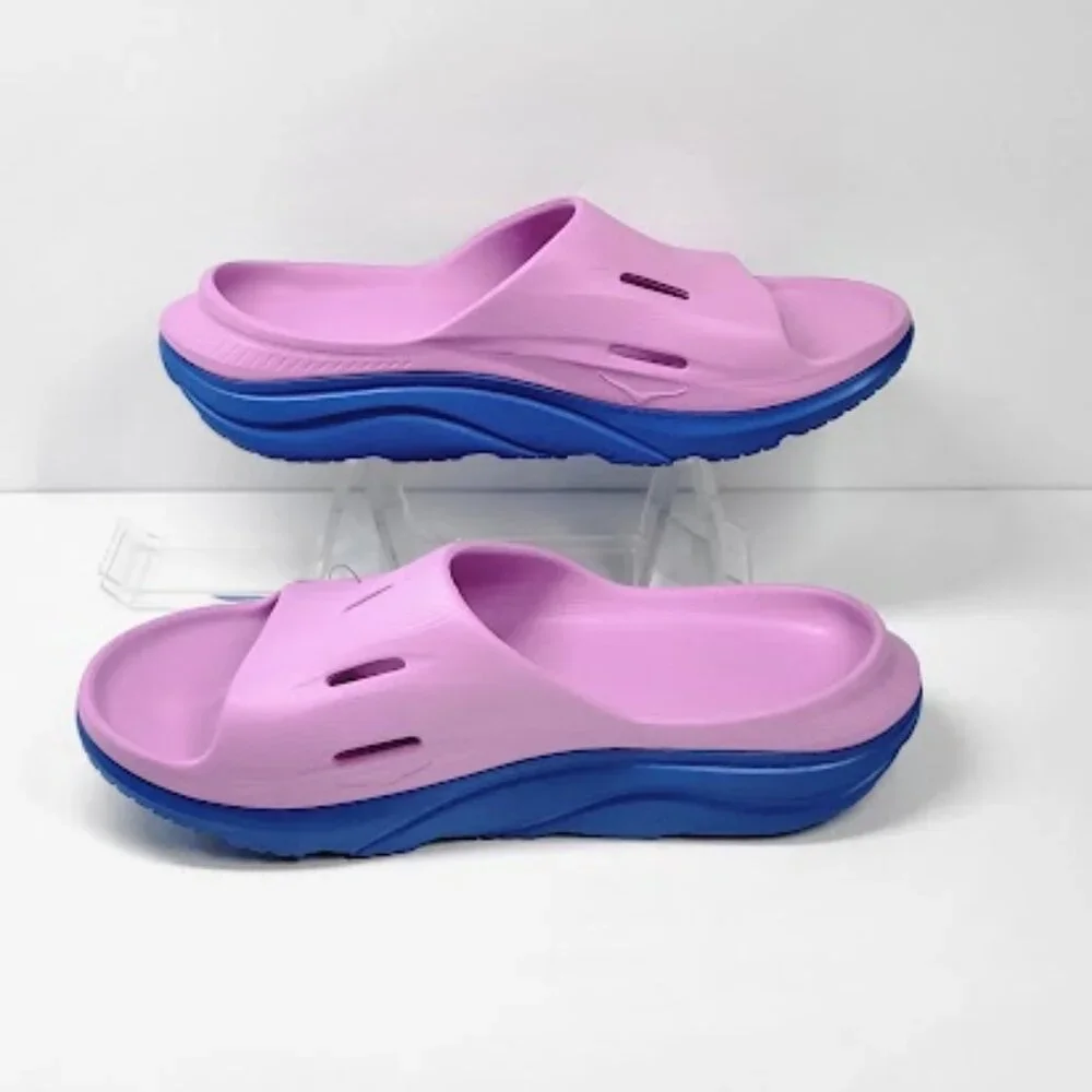 HOKA UNISEX ora recovery slide 3 pink Sz 11men 13 women's NEW - Picture 5 of 9